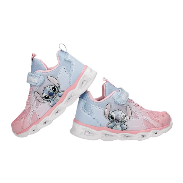 Buty Na Wiosnę Dla Dziewczynek Stitch Świecąca Podeszwa LED Bartek 87038-15