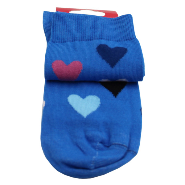 Damskie Skarpety w Serduszka Niebieskie 36-38 O!skary