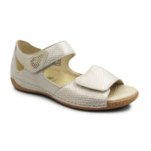 Damskie Sandały Na Lato Szerokie Stopy Waldlaufer 342H80 Beż