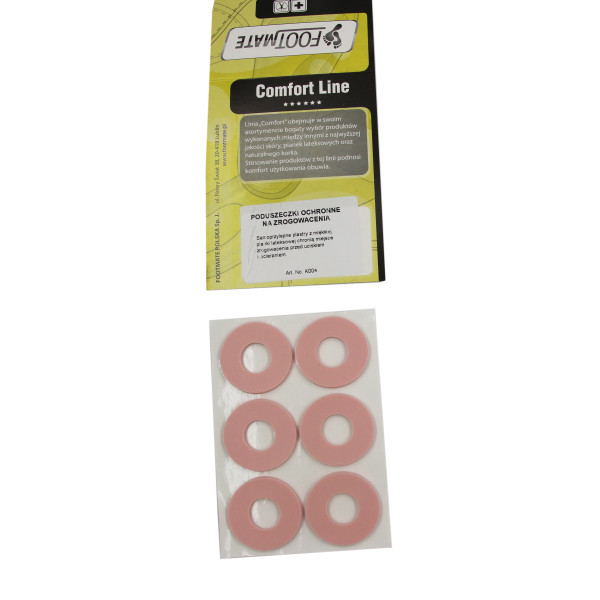 Ochronne Poduszeczki Plastry do Przyklejenia na Palce u Stóp Footmate K004