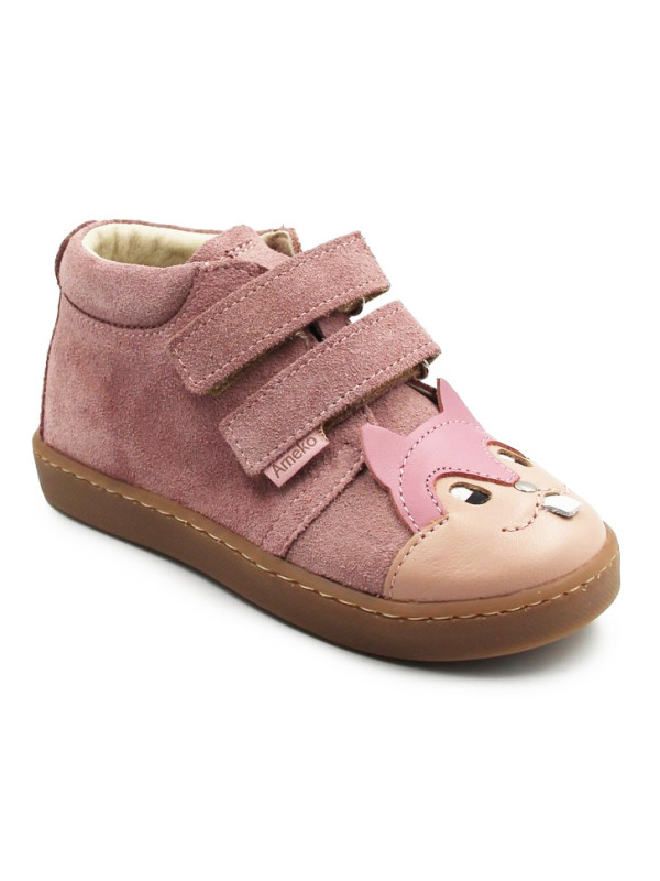 Buty dla Dziewczynki na Jesień Ameko Rudi-Brownrose