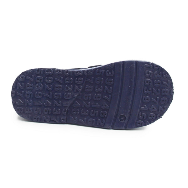 Kapcie profilaktyczne dla chłopca z wysokim zapiętkiem Danielki t105 granat czerwony