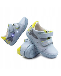 Buty Dla Chłopców Na Jesień Niebieskie Świecące LED DD STEP S050-61691M 0ceanic