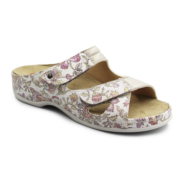 Wygodne laczki na szeroką stopę buty do pracy i dla seniorek Berkemann Janna 01027-244