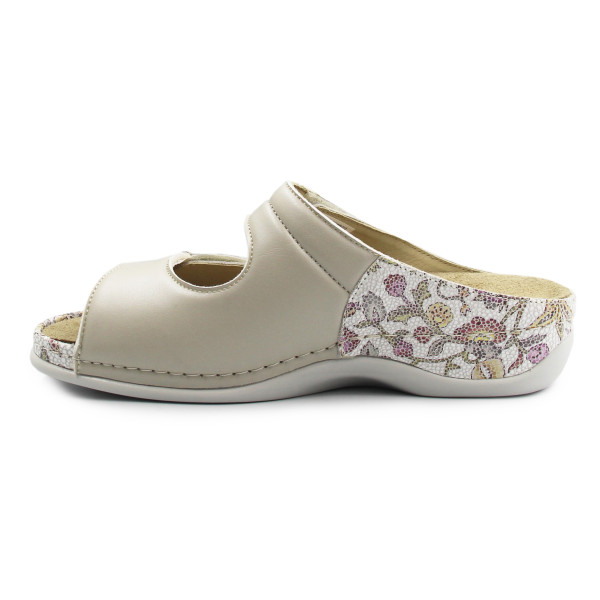 Wygodne laczki na szeroką stopę buty do pracy i dla seniorek Berkemann Janna 01027-244