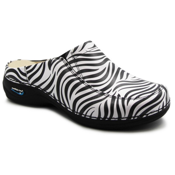Klapki Damskie Nursing Care Paris wg4f81 Zebra