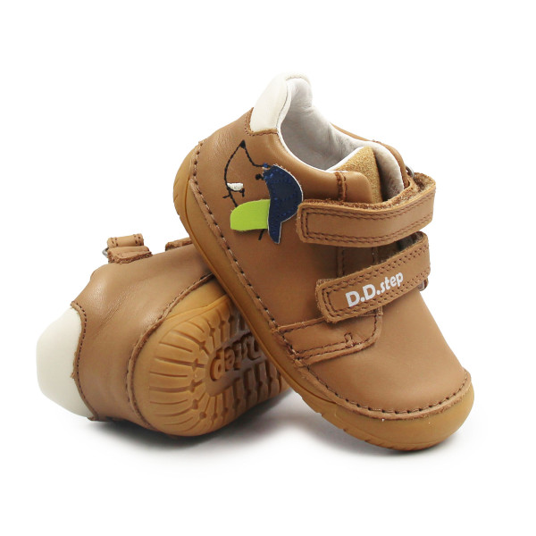 Buty Dla Chłopczyka Wiosenne Barefoot DD STEP S070-61533 Chocolate