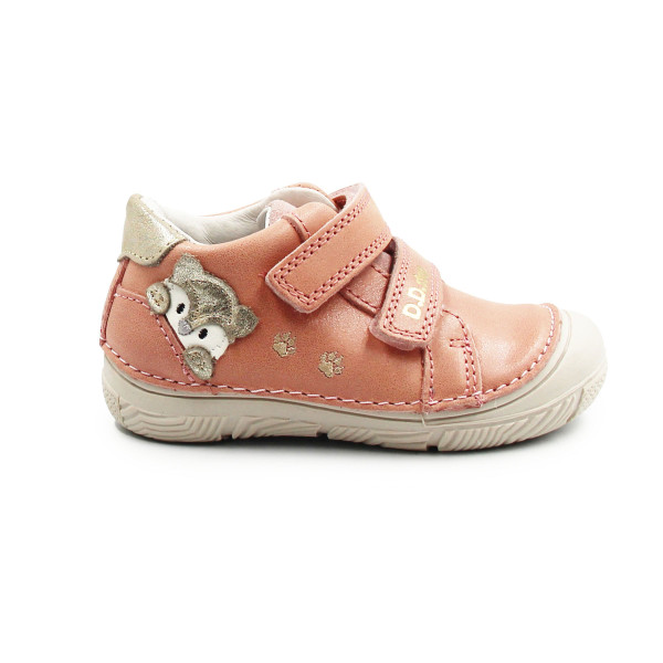 Buty Na Wiosnę Dla Dziewczynki Na Rzep DD STEP S082-61703C Strawberry