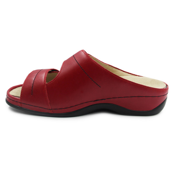 Klapki Wygodne Damskie Buty na Rzepy Berkemann Daria 01002-277