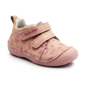 Różowe Buty Na Wiosnę Dla Dziewczynki DD STEP S015-61675A Rose Gold