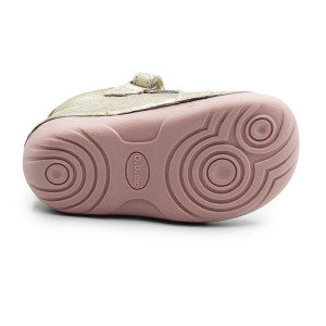 Dziewczęce Buciki Na Wiosnę Na Rzep Kotek DD STEP S015-61267B Gold