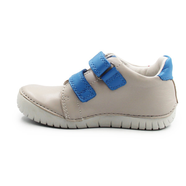 Półbuty Dla Chłopca Wiosenne Świecące Elementy LED Szare DD STEP S050-61691AM Dove Grey