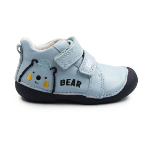 Buty Dla Chłopczyka Na Wiosnę Niebieskie z Misiem DD STEP S015-61472 Aero Blue