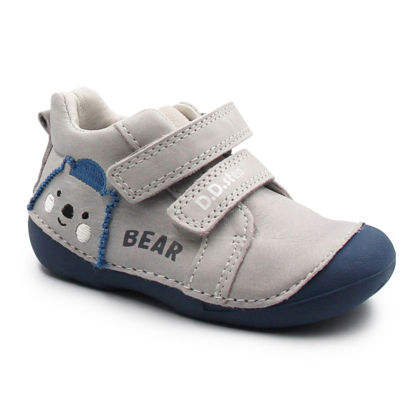 Wiosenne Buciki Dla Chłopczyka Szare DD STEP S015-61472B Dove Grey