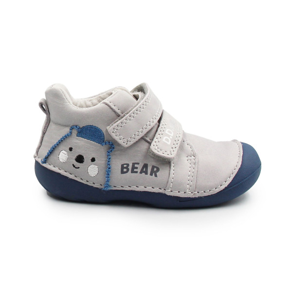 Wiosenne Buciki Dla Chłopczyka Szare DD STEP S015-61472B Dove Grey