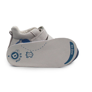 Wiosenne Buciki Dla Chłopczyka Szare DD STEP S015-61472B Dove Grey