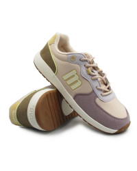 Sportowe półbuty barefoot na jesień dla kobiet MTNG 60857 - C603​91 Plity mal​va / nixon n​ude