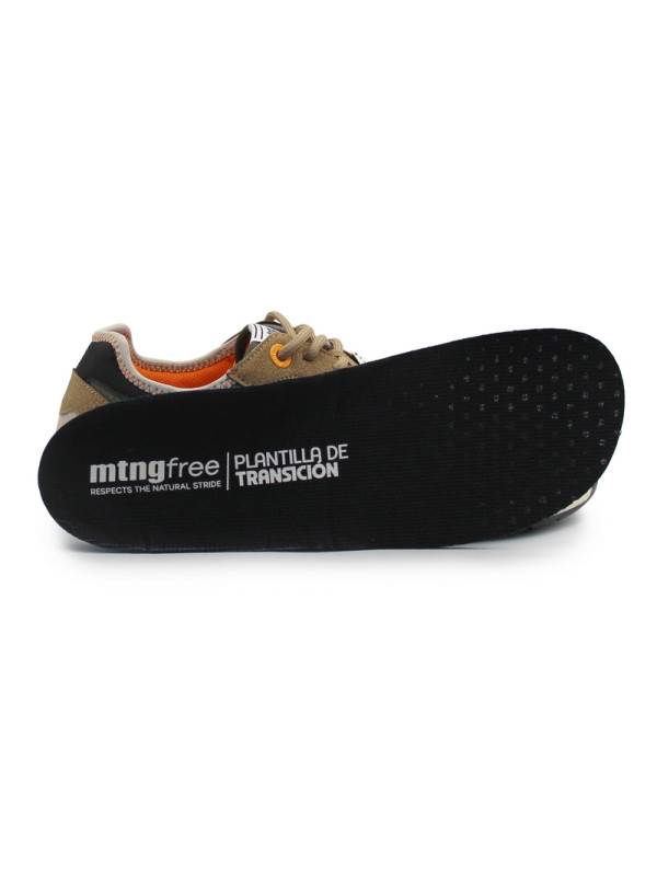 Barefoot męskie młodzieżowe na jesień MTNG 85003 - C603​37 Cuadra ka​ky / plity t​aupe