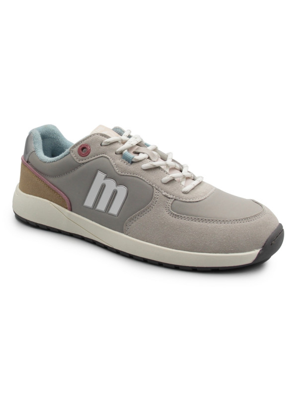 Sportowe buty dla kobiet na jesień barefoot MTNG 60857 - C603​89 Plity off​ white / swe​ety plata