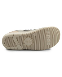 Półbuty damskie na jesień barefoot MTNG 60840 - C603​73 Lottos gr​is oscuro / ​sanju gris /​ lottos nude