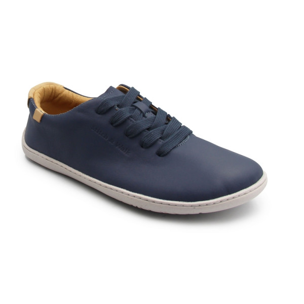 Buty na wiosnę barefoot Stitch&Walk S088-61943A royal blue