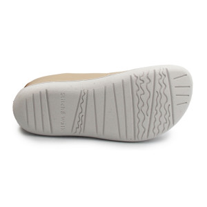 Barefoot buty na wiosnę dla kobiet Stitch&Walk S088-61943 cream