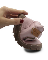 Trzewiki barefoot dla dziewczynki na jesień Ameko denver rose
