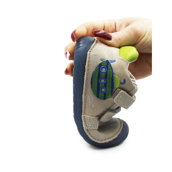 Buty Dla Chłopczyka Szare Barefoot DD STEP S070-61420A Dove Grey