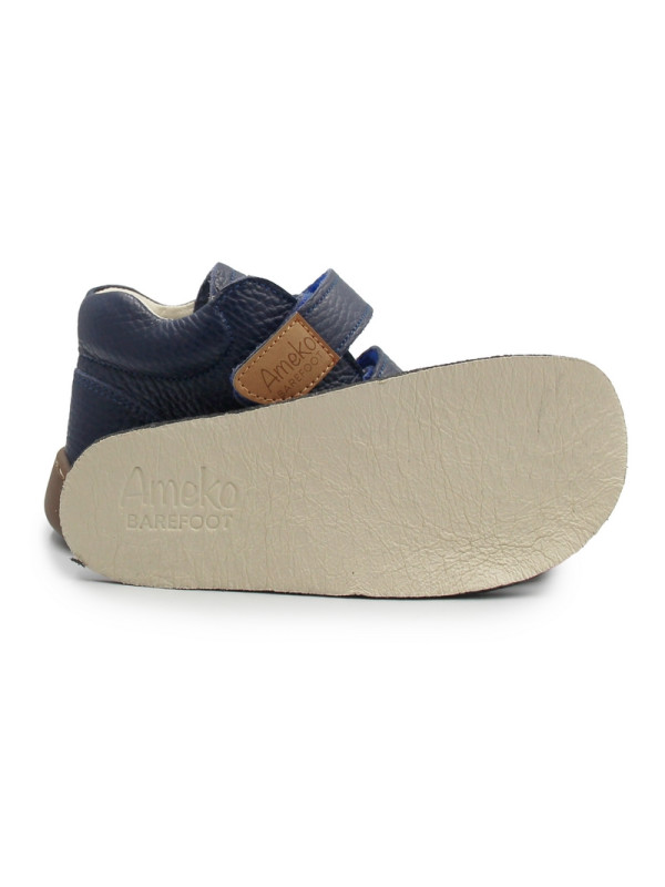 Trzewiki barefoot dla chłopczyka na jesień Ameko denver navy