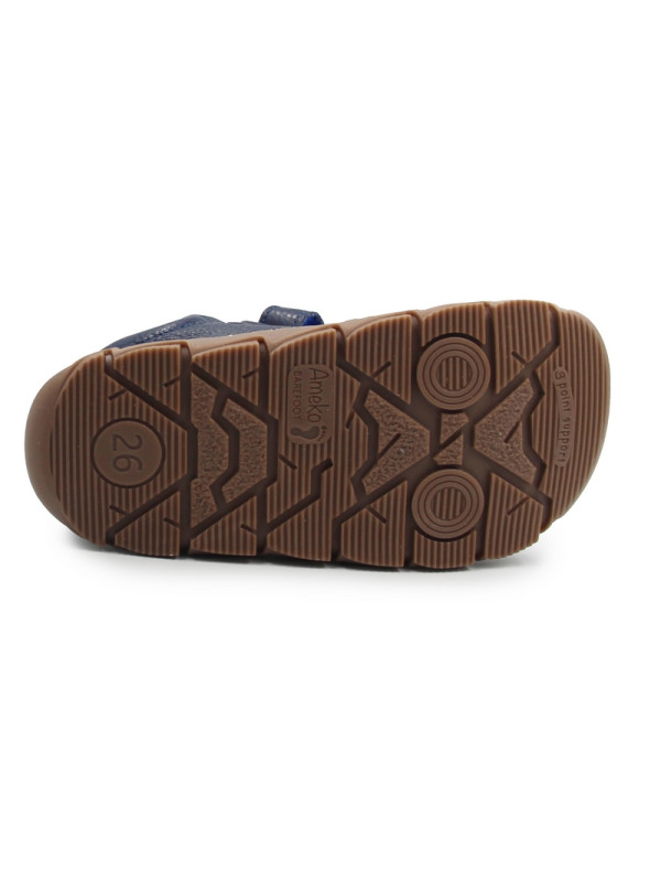 Buty Barefoot dla Chłopczyka na Jesień Ameko Denver Navy