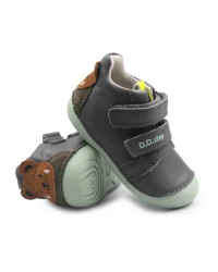 Trzewiki dla chłopca na jesień d.d.step S015-62120BV marine grey