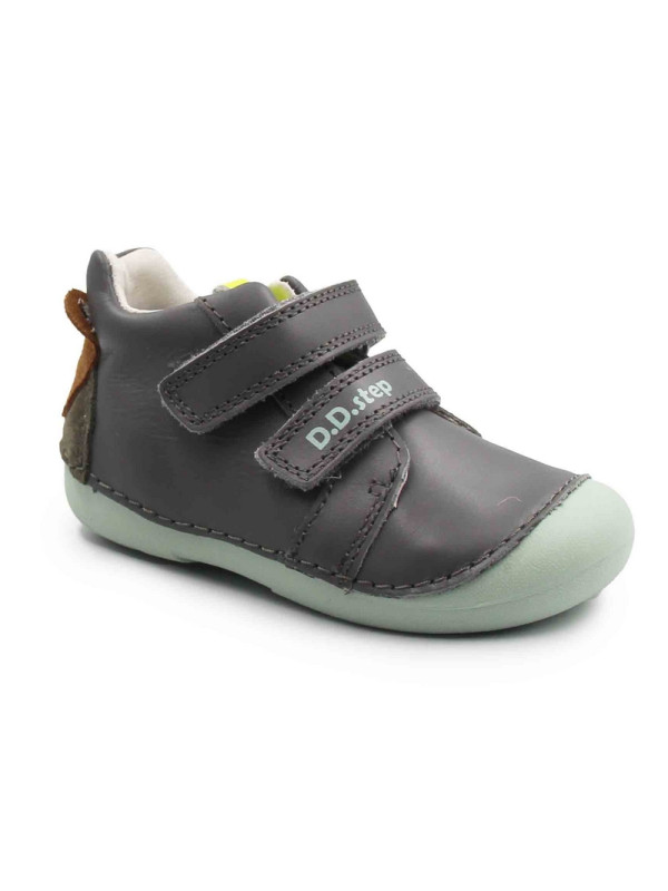 Trzewiki dla chłopca na jesień d.d.step S015-62120BV marine grey
