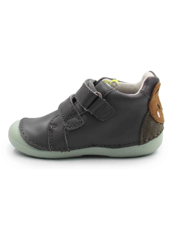 Trzewiki dla chłopca na jesień d.d.step S015-62120BV marine grey