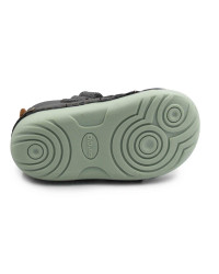 Trzewiki dla chłopca na jesień d.d.step S015-62120BV marine grey