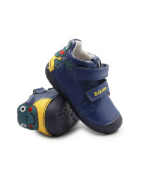 Półbuty na jesień do nauki chodzenia dla chłopca d.d.step S015-62120R royal blue