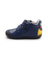 Półbuty na jesień do nauki chodzenia dla chłopca d.d.step S015-62120R royal blue