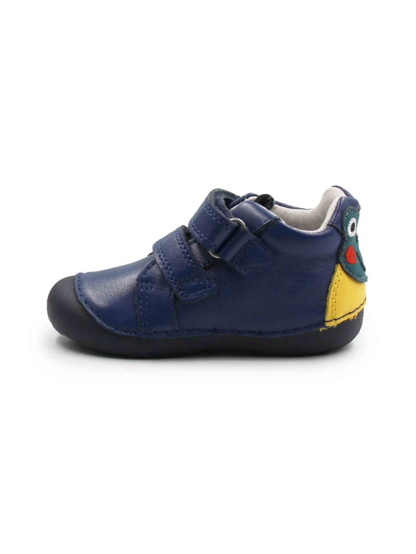 Półbuty na jesień do nauki chodzenia dla chłopca d.d.step S015-62120R royal blue