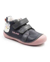 Buciki dla dziewczynki na jesień d.d.step S015-62450A royal blue