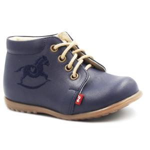 Trzewiki dla chłopca do nauki chodzenia na wiosnę Emel 1596-10