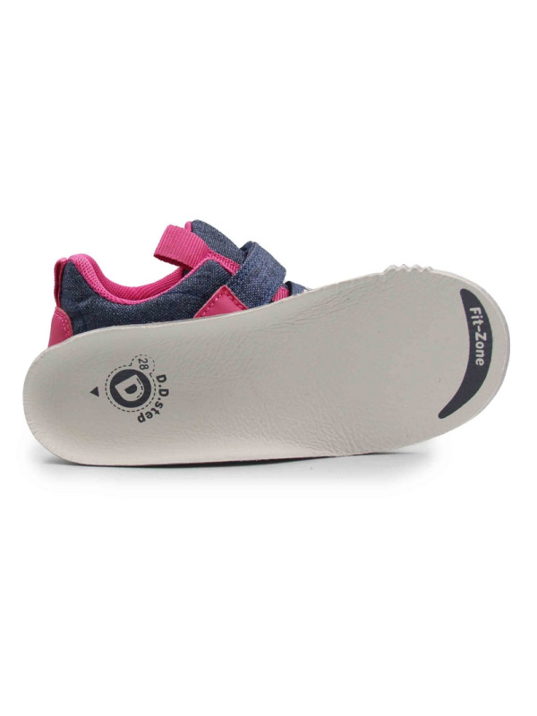 Sportowe półbuty dla dziewczynek d.d.step F100-62490CLN royal blue