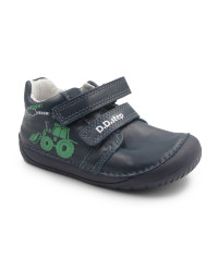Trzewiki ze skóry naturalnej barefoot dla chłopca d.d.step S070-62964AR royal blue