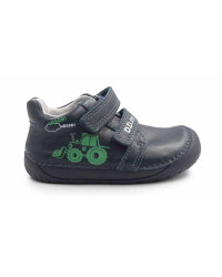Buty Dla Chłopca na Jesień Barefoot Koparka S070-62964AR Royal Blue
