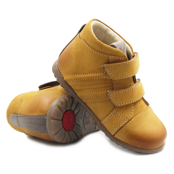 Trzewiki z wysokim zapiętkiem do nauki chodzenia na wiosnę Emel es 1084-18