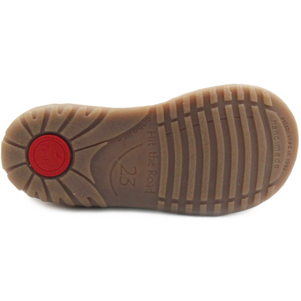 Trzewiki z wysokim zapiętkiem do nauki chodzenia na wiosnę Emel es 1084-18