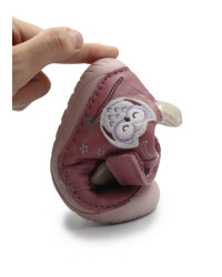 Buciki barefoot dla dziewczynki na jesień d.d.step S070-62659BE raspberry