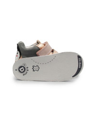 Buty Metaliczne Dla dziewczynki Na Jesień DD STEP S015-62120FE Metallic Grey