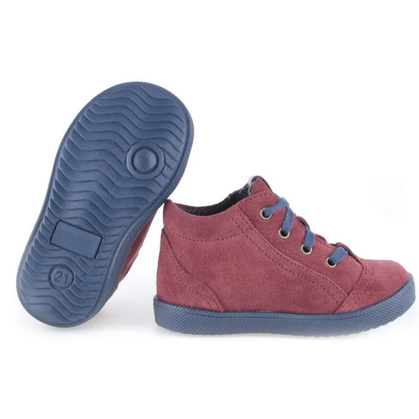 Pierwsze buty roczki dla dzieci lekko ocieplane na wiosnę Emel EX 2147a-21