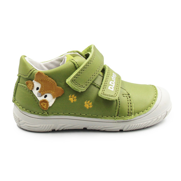 Buty Wiosenne Dla Dziecka ze Zwierzątkiem DD STEP S082-61703A Moss Green