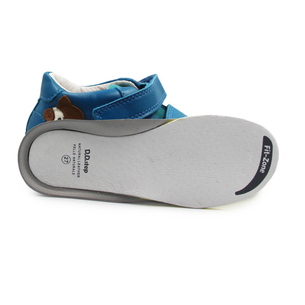 Dziecięce Buty Na Wiosnę Niebiskie DD STEP S082-61703BM Turquise
