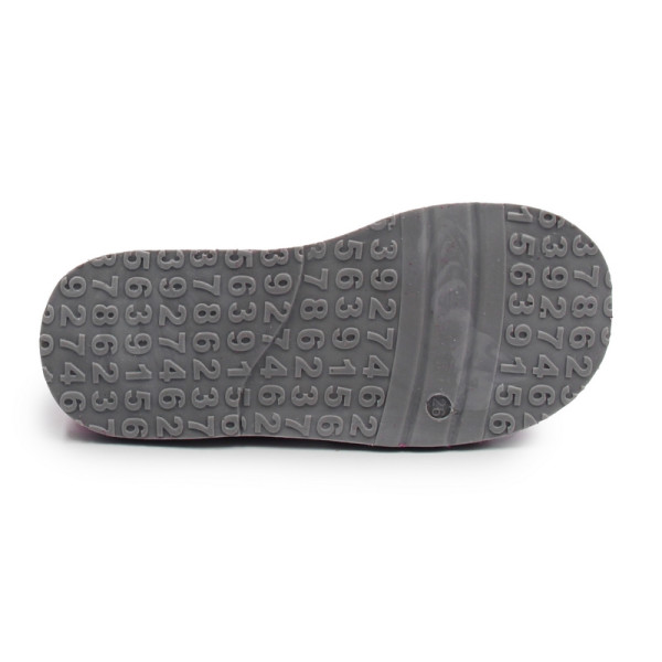 Kapcie profilaktyczne z obcasem Thomasa dla dziewczynki brokatowe Danielki t125l